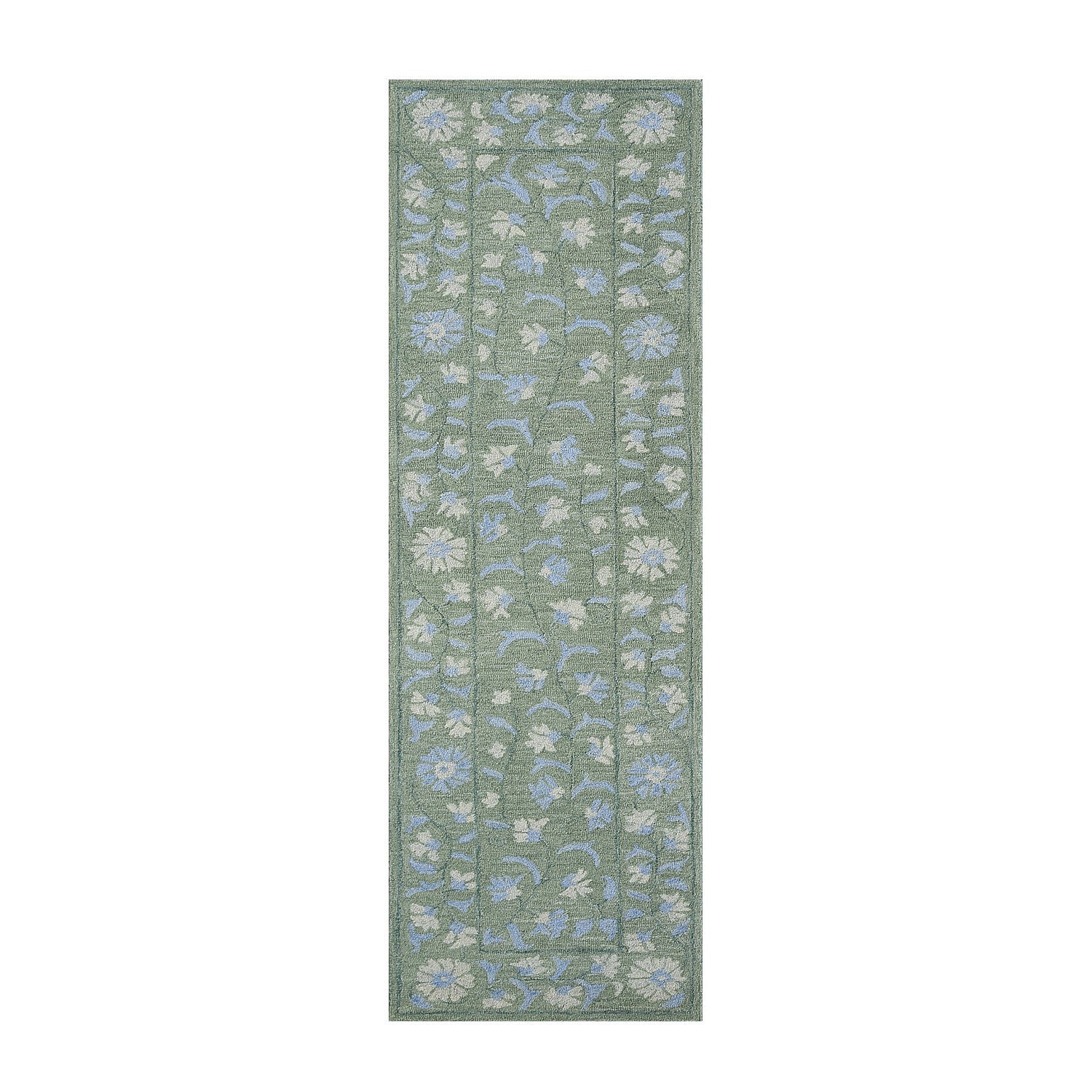 Design Republique Harper Eucalyptus Wool Runner 80x300cm