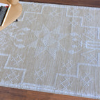 Solace Dakota White & Natural Cotton Rug 160x230cm