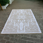 Solace Dakota White & Natural Cotton Rug 160x230cm