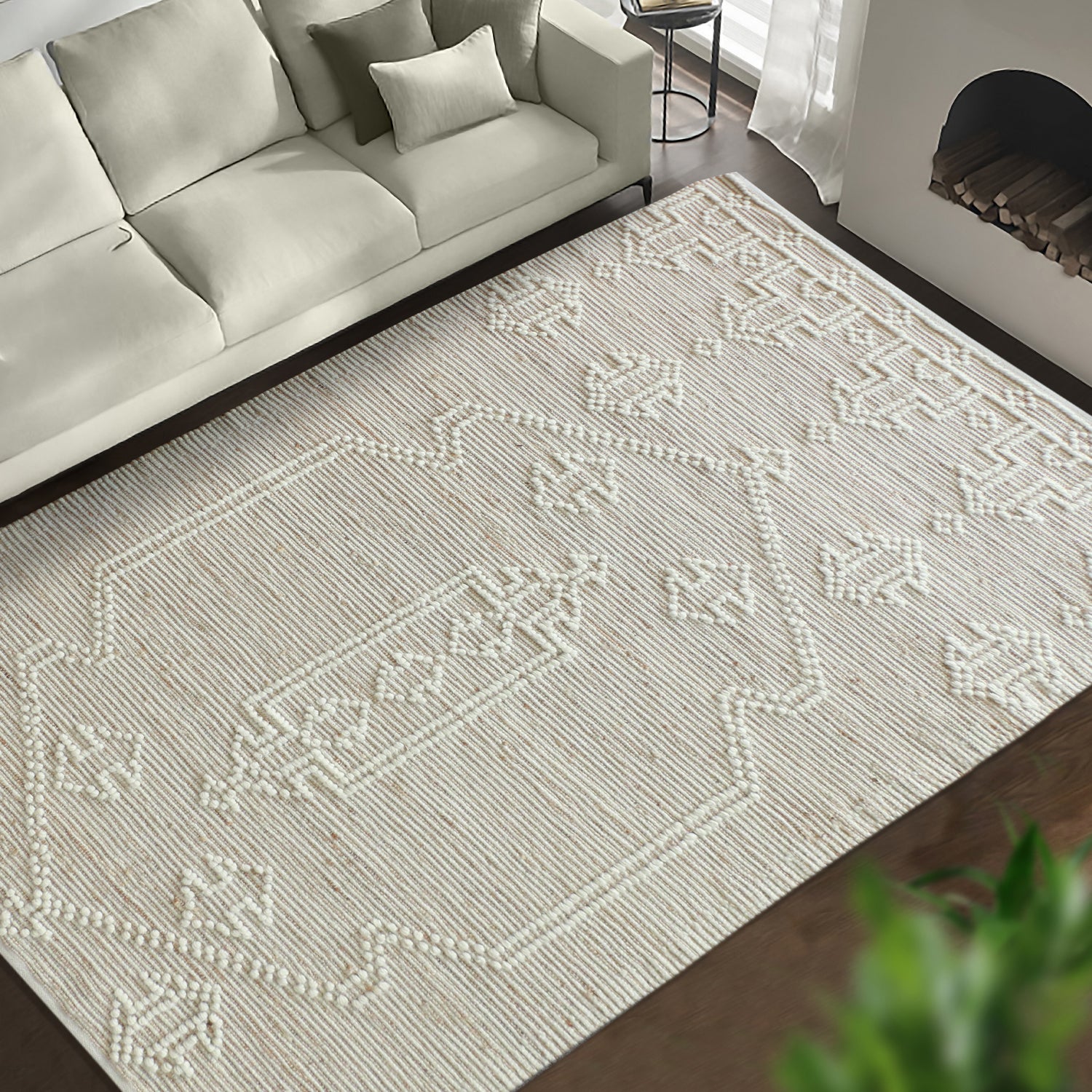 Solace Jolie Wool Jute Rug 160x230cm