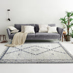 Solace Dakota Diamond Cotton Rug 160x230cm