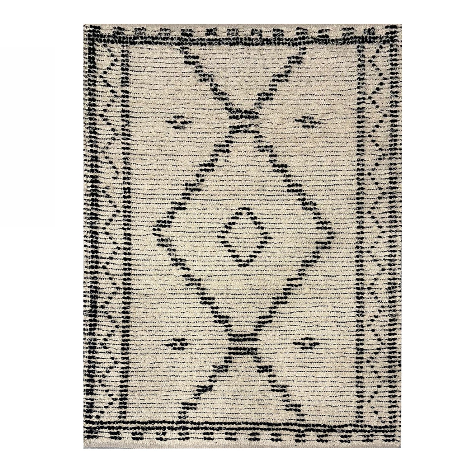 Solace Dakota Diamond Cotton Rug 160x230cm