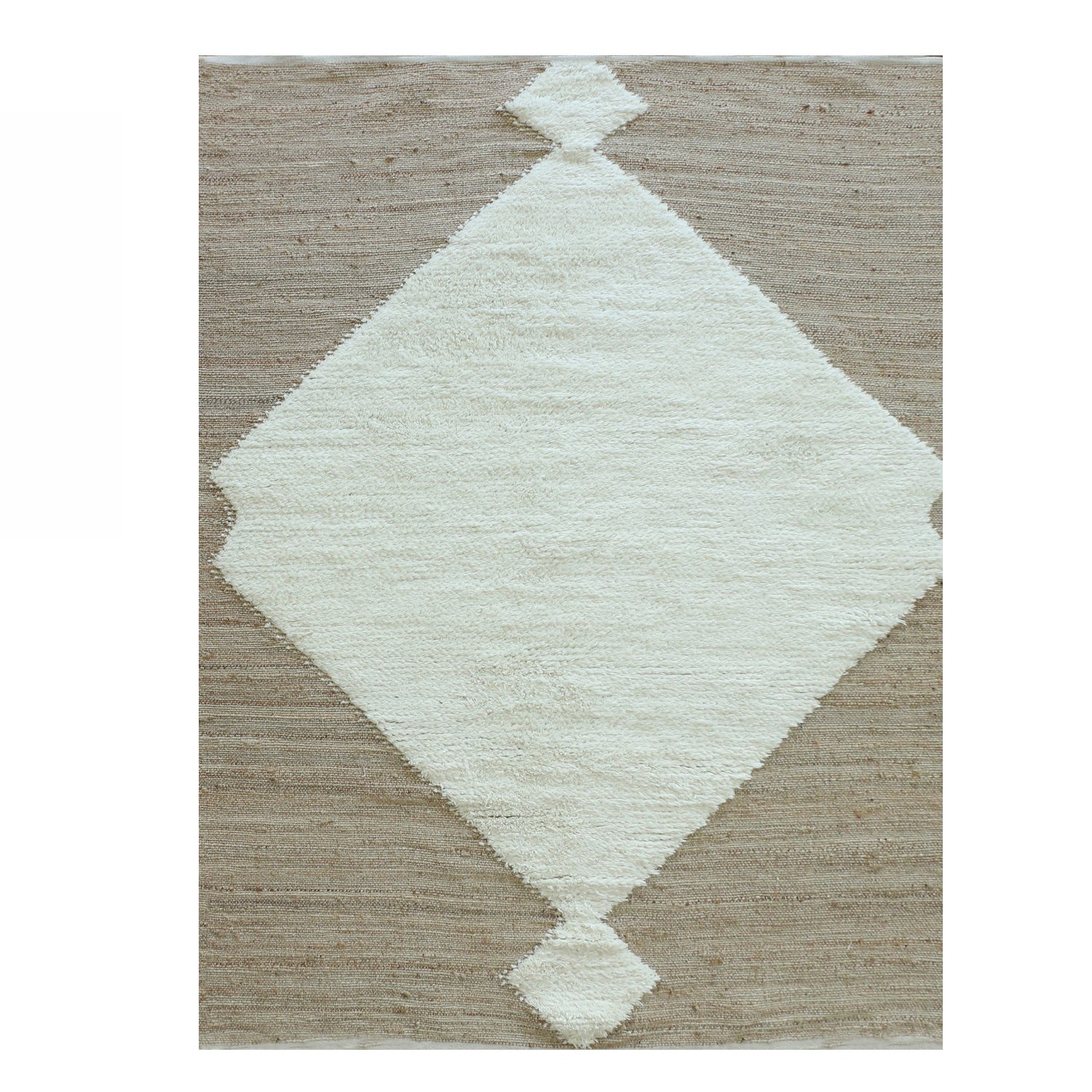 Cove Shyla Diamond Jute Wool Rug 160x230cm
