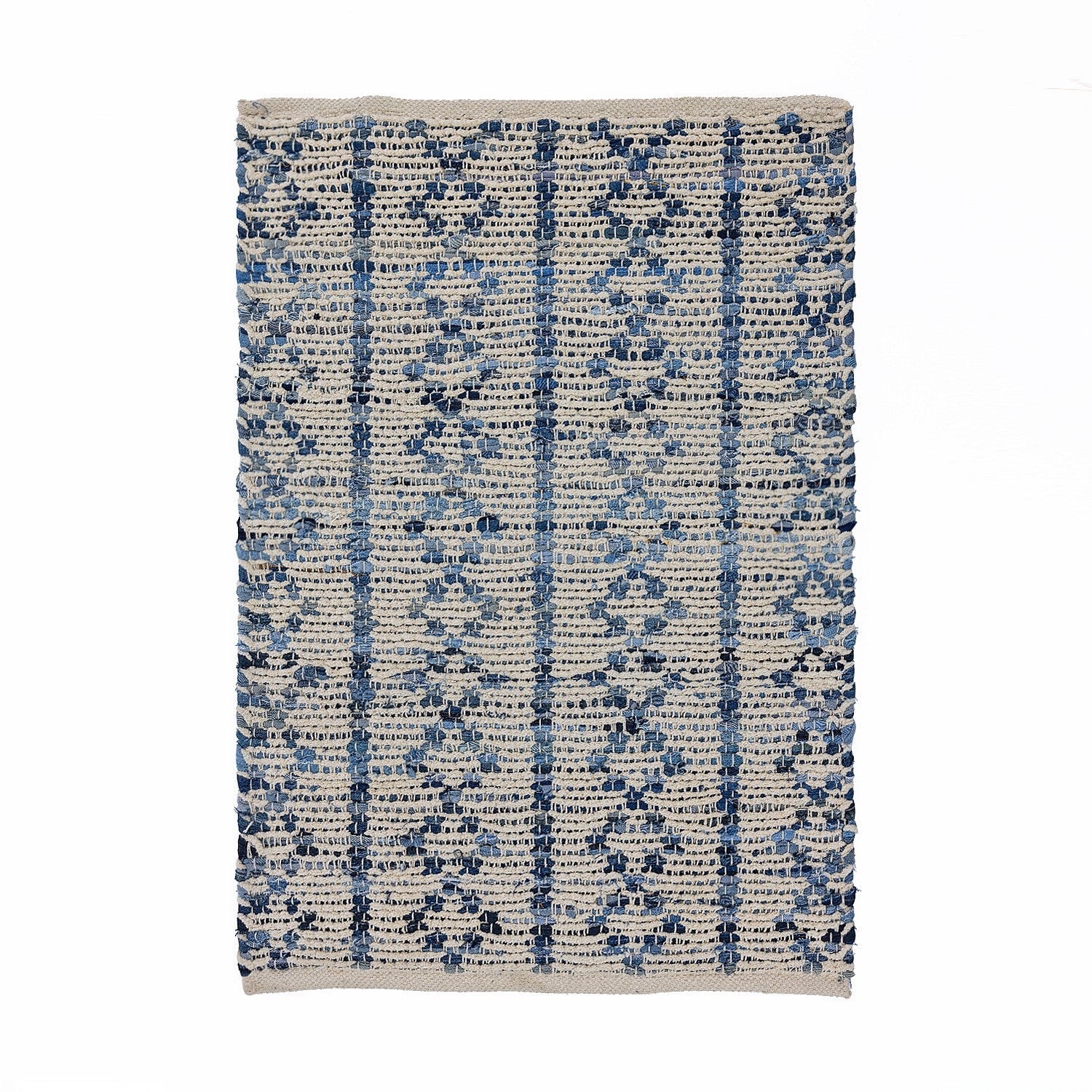 Design Republique Denim Chenille Scatter Rug 60x90cm