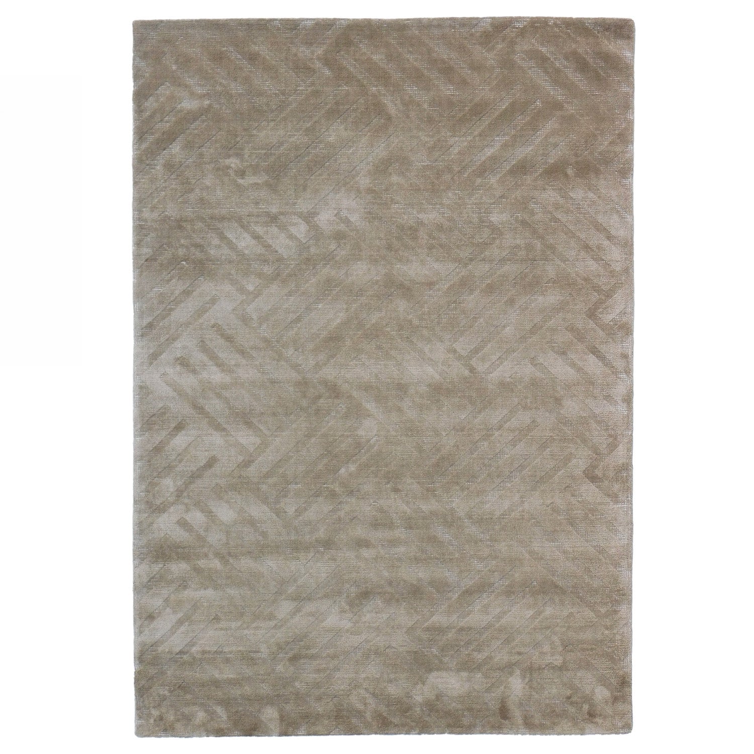 Design Republique Champ Taupe Viscose Rug 200x300cm