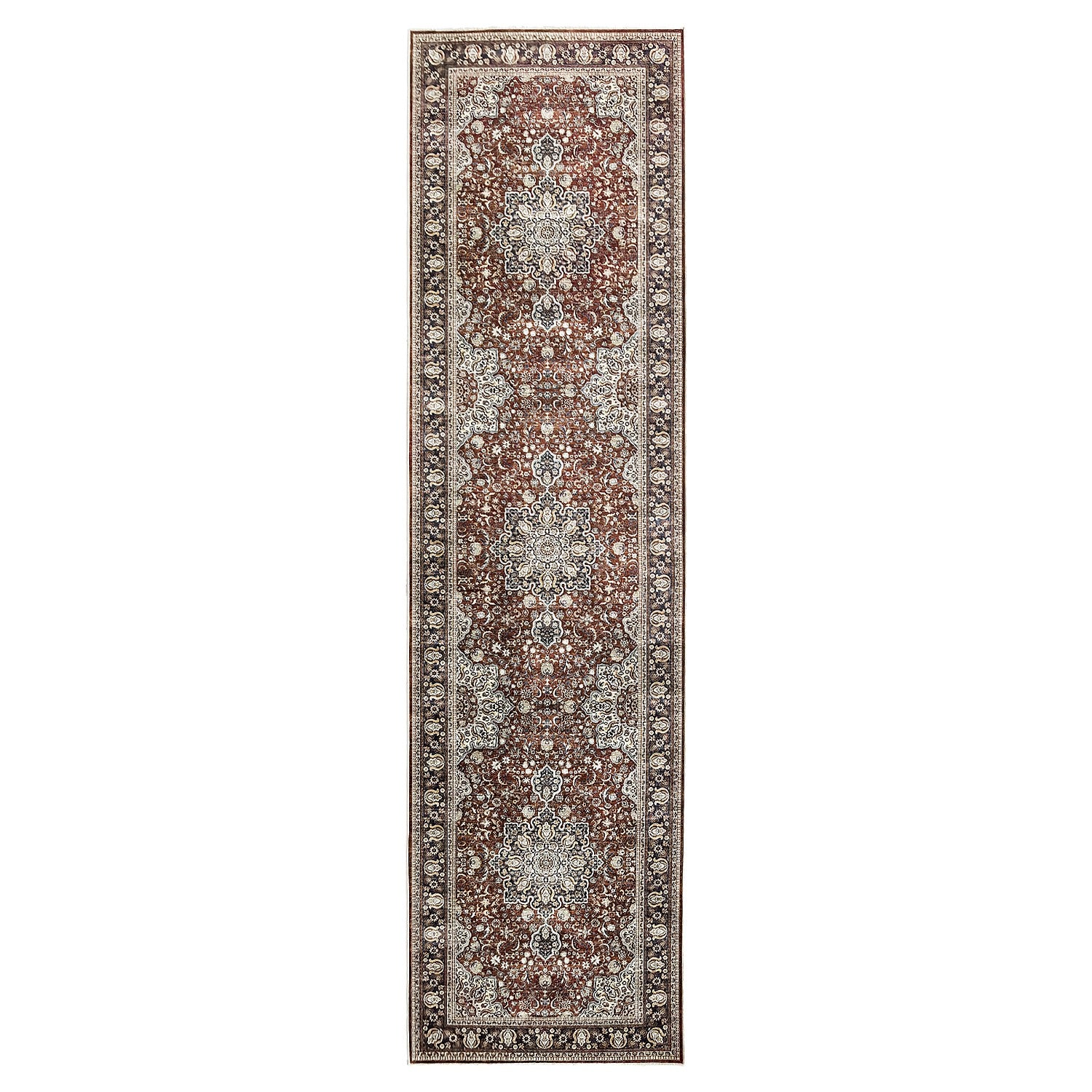Design Republique Mya Chenille Vintage Runner 80x300cm Brick