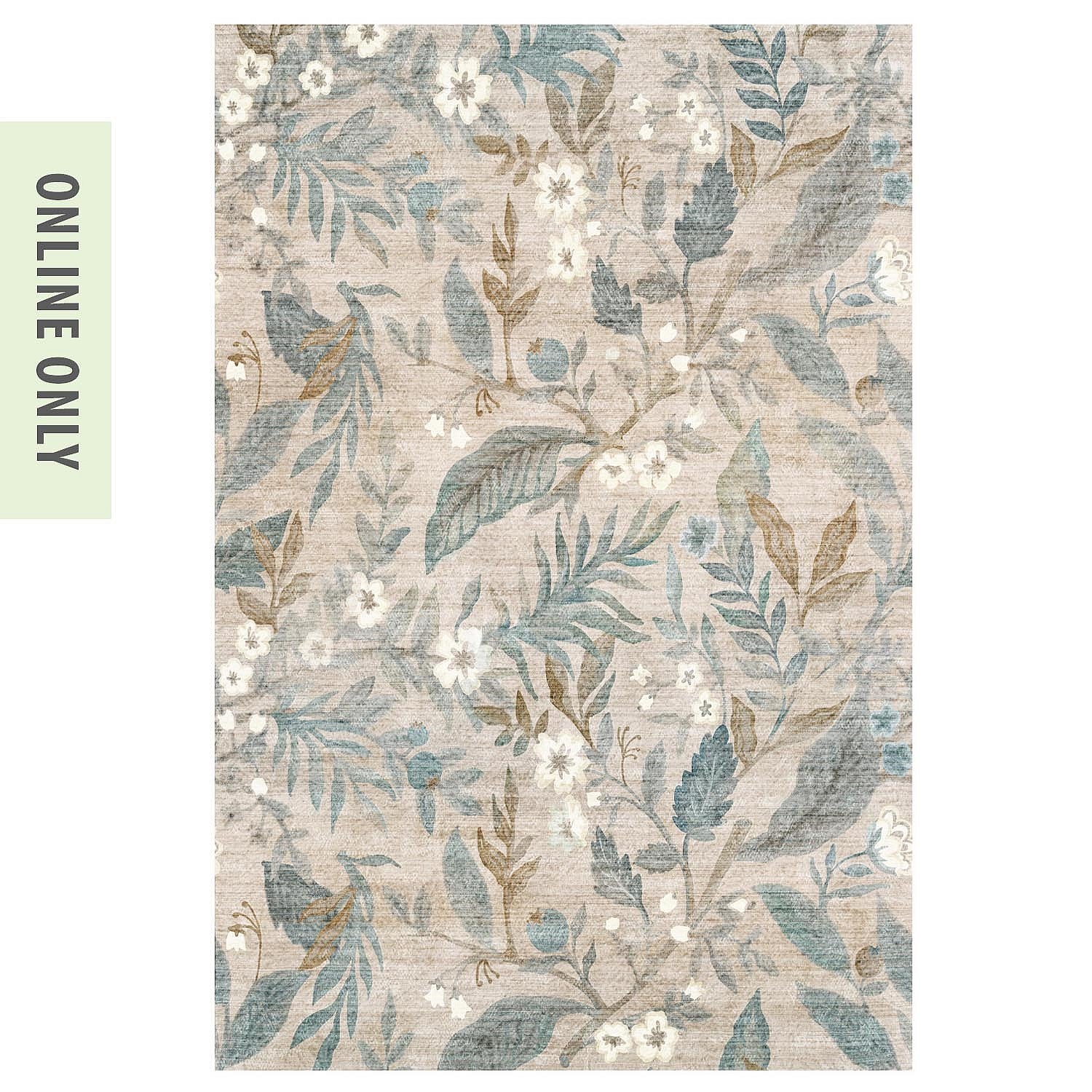 Home Co. Allie Natural Soft Touch Rug 200x300cm
