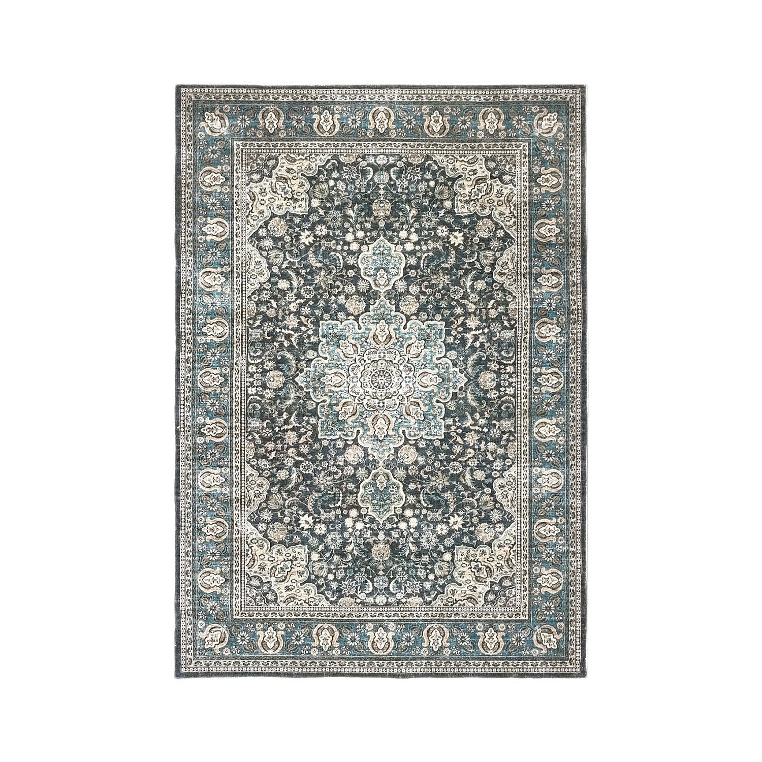 Design Republique Rexy Border Rug Forest 120 x 180cm