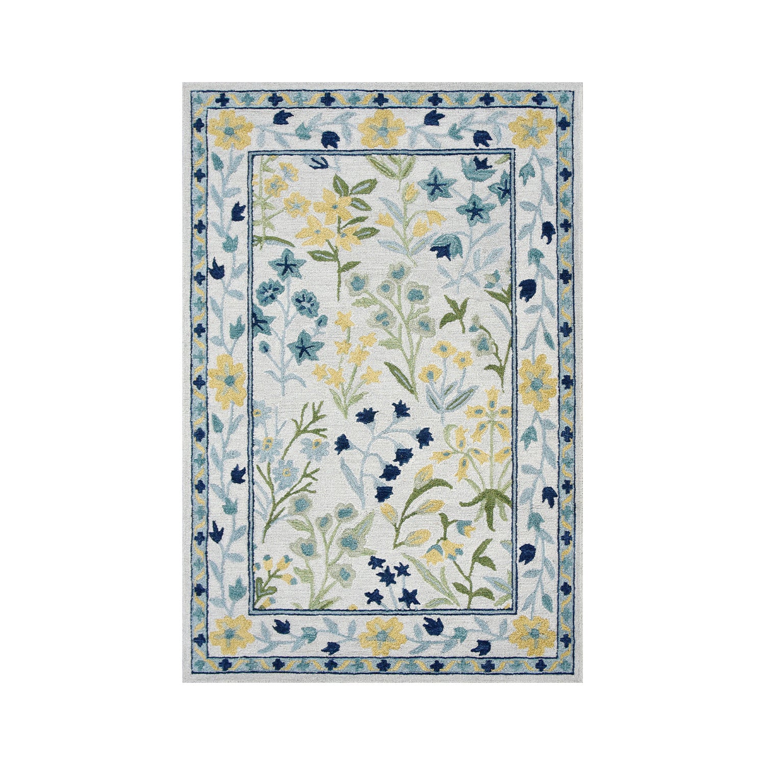 Design Republique Flora Wool Rug 120 x 180cm