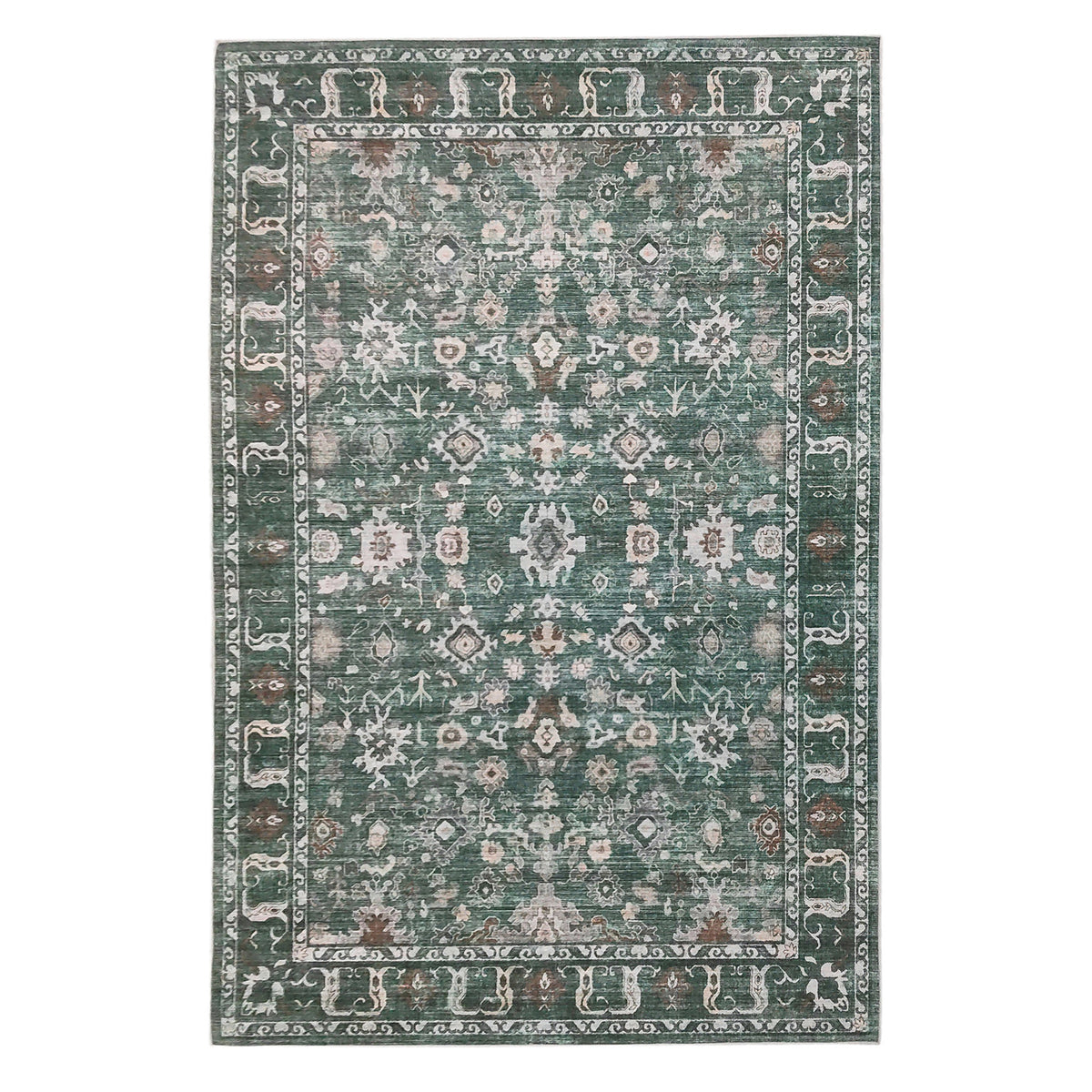 Design Republique Sana Textured Green Rug 200 x 300cm – Bed Bath ...