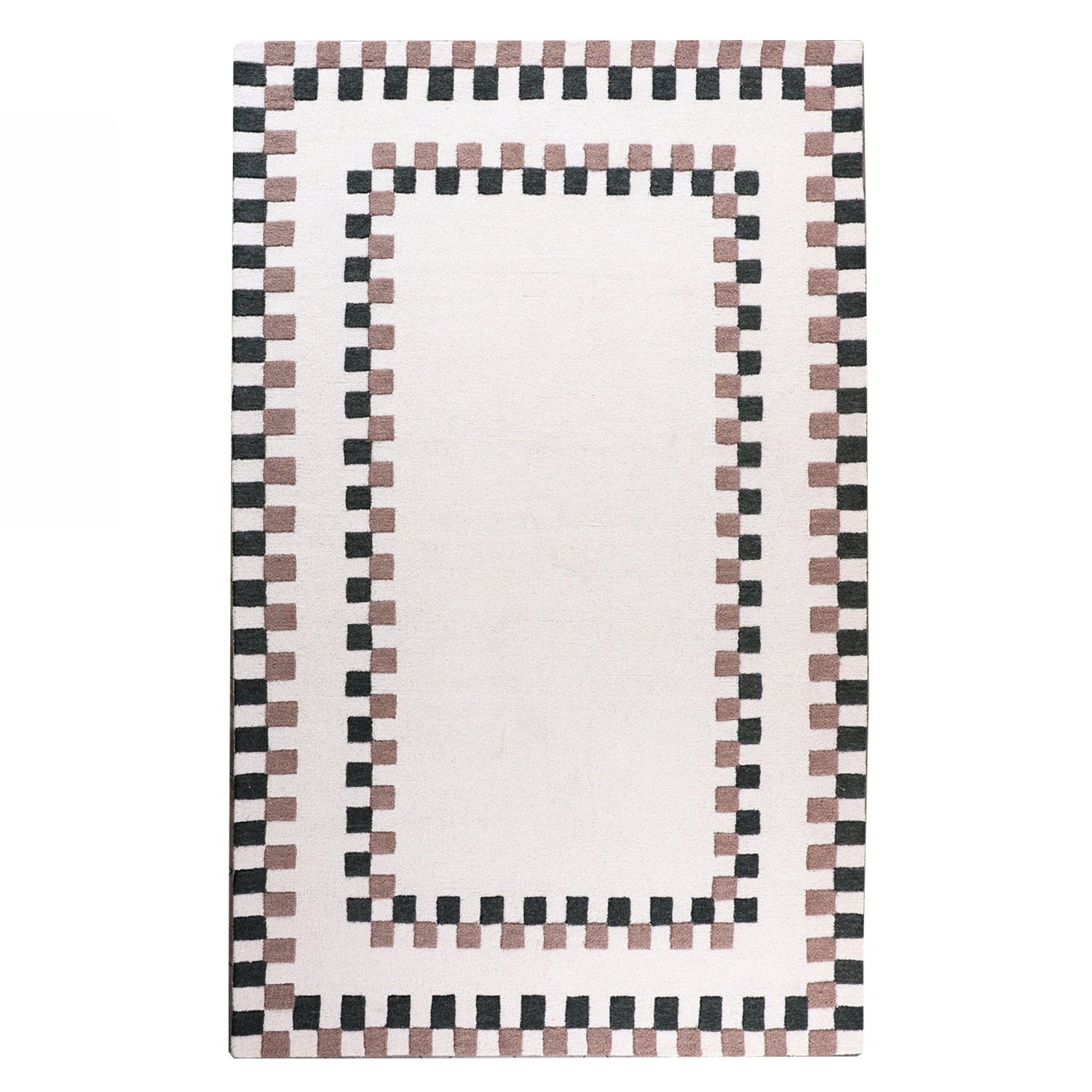 Marlo Ryker Border Wool Rug 200x300cm