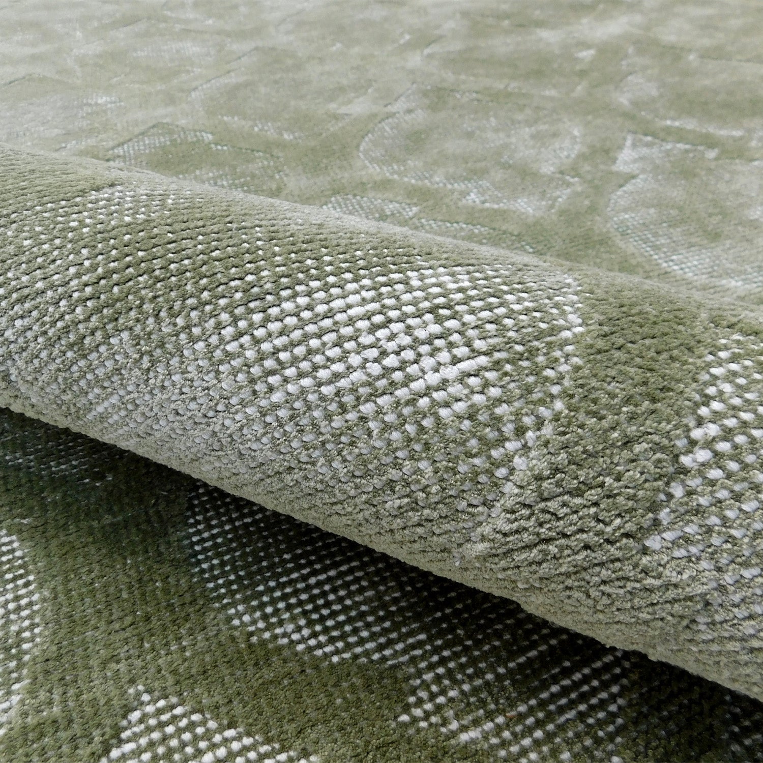 Design Republique Holiday Sage Viscose Rug 200x300cm
