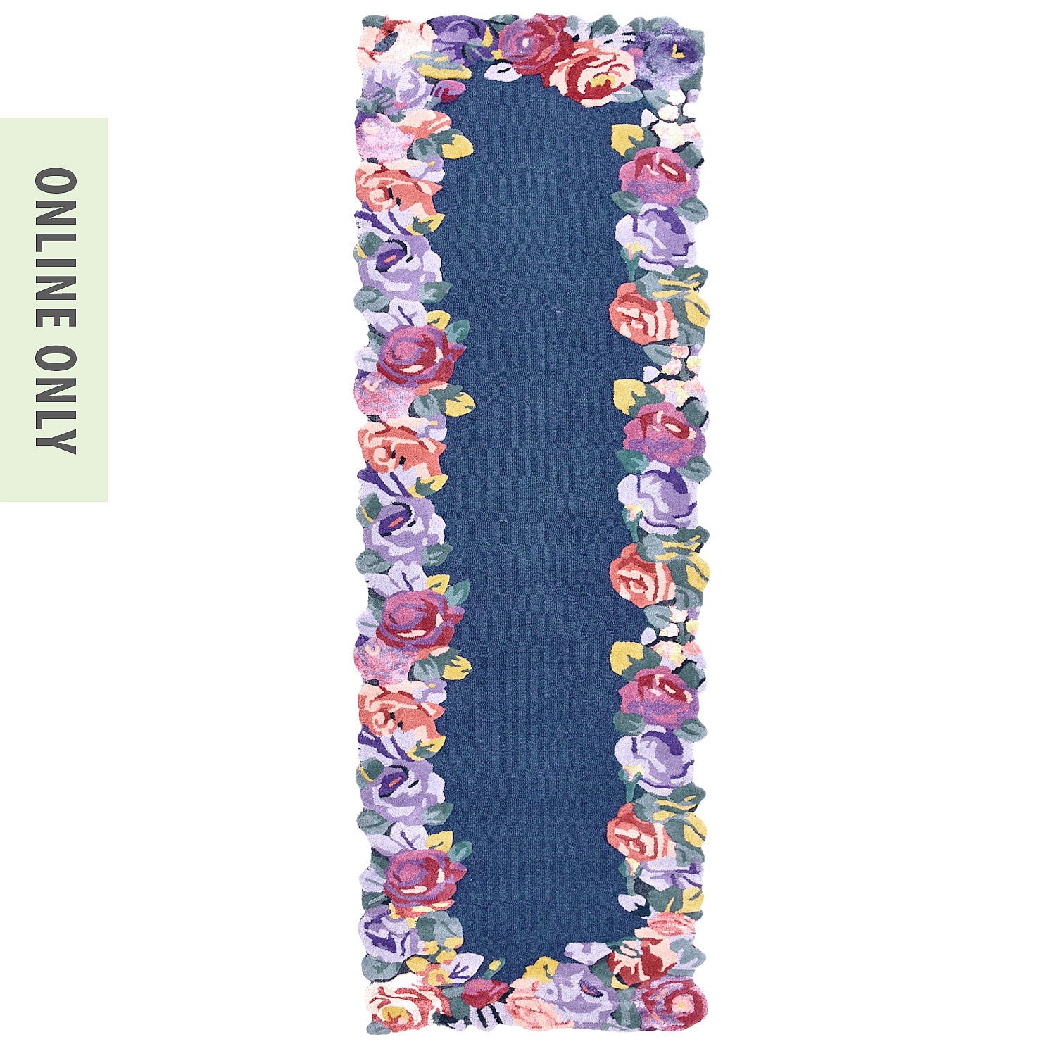 Eden Flora Wool Blend Runner 80x300cm