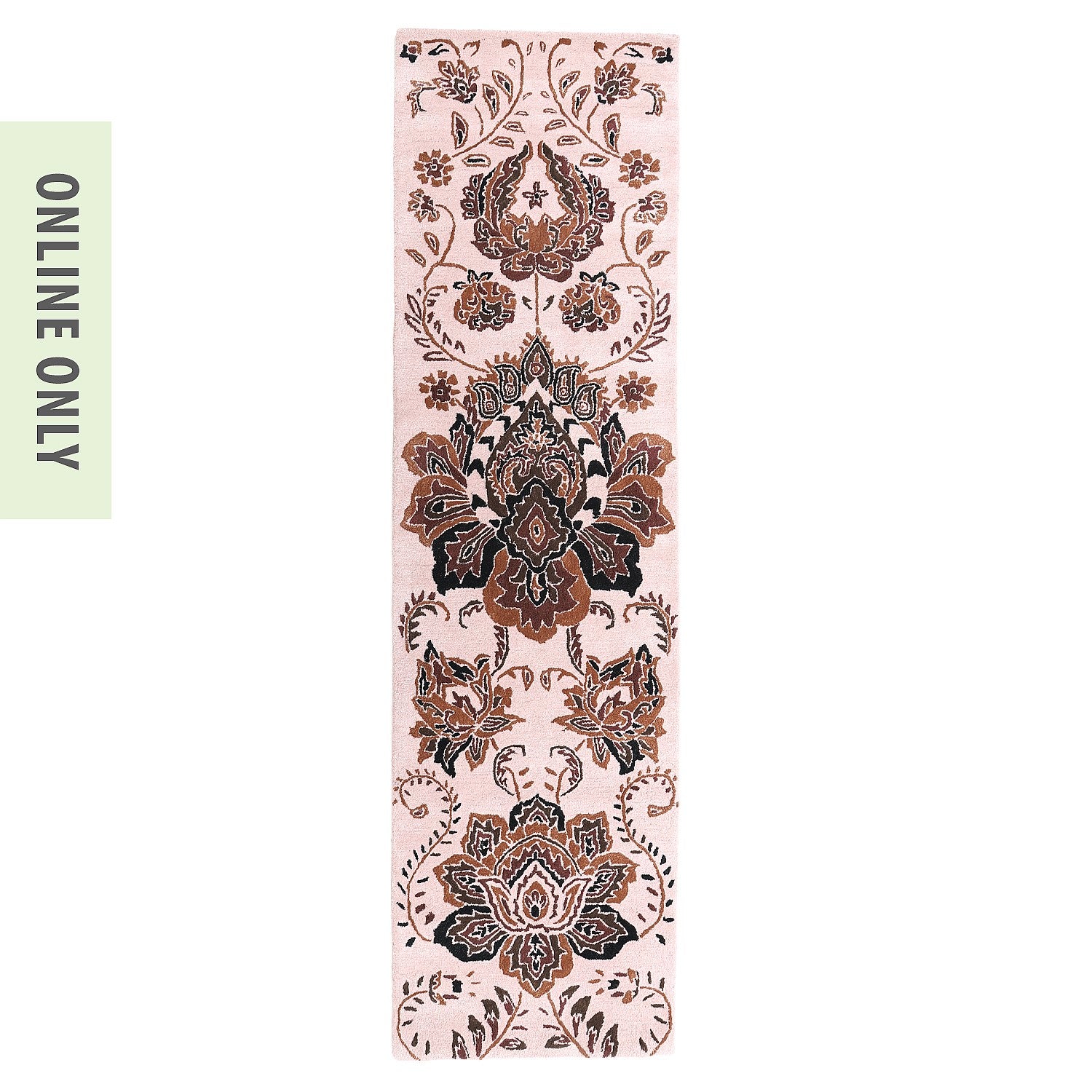 Eden Dusk Wool Blend Runner 80x300cm