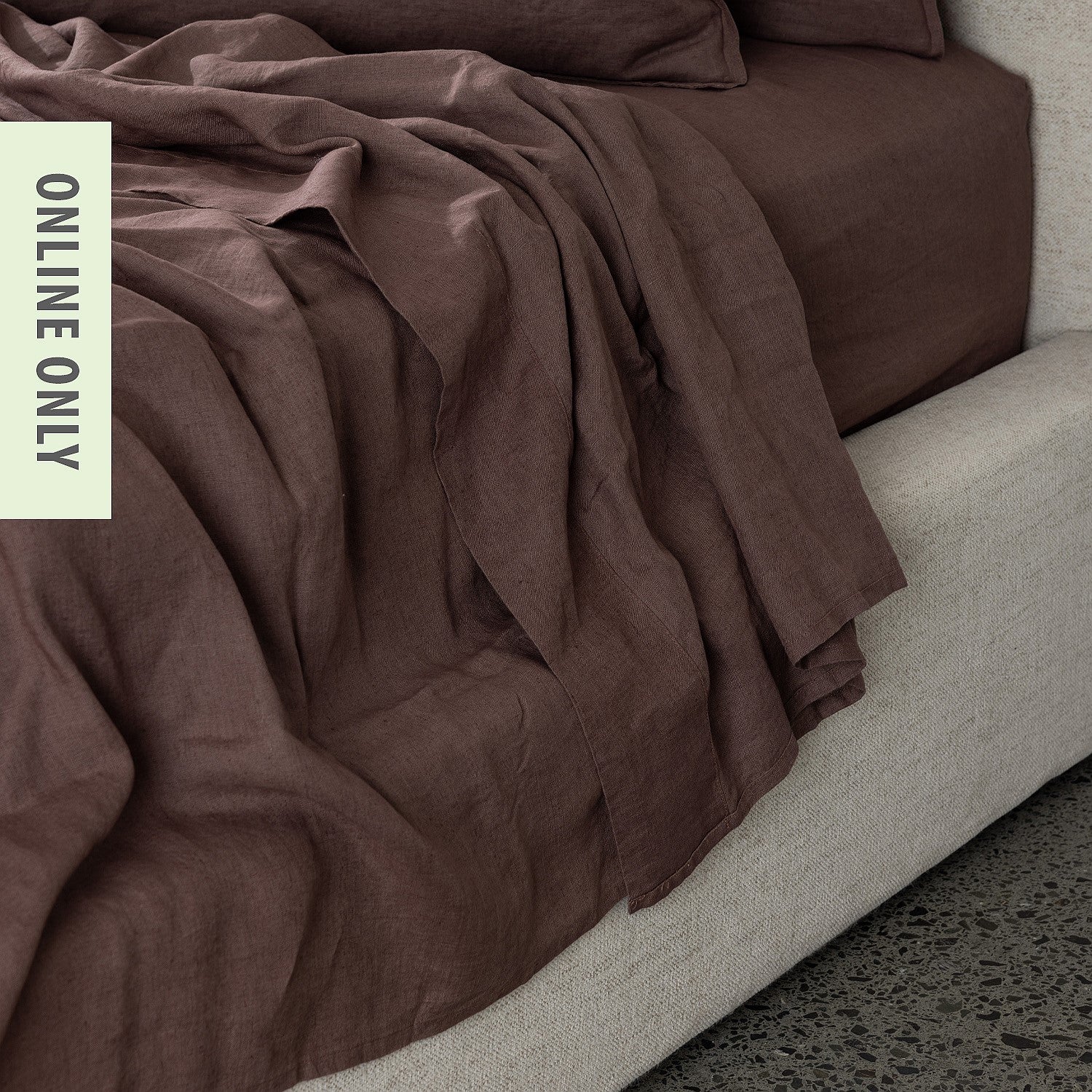 Ecoanthology 100% French Flax Linen Flat Sheet