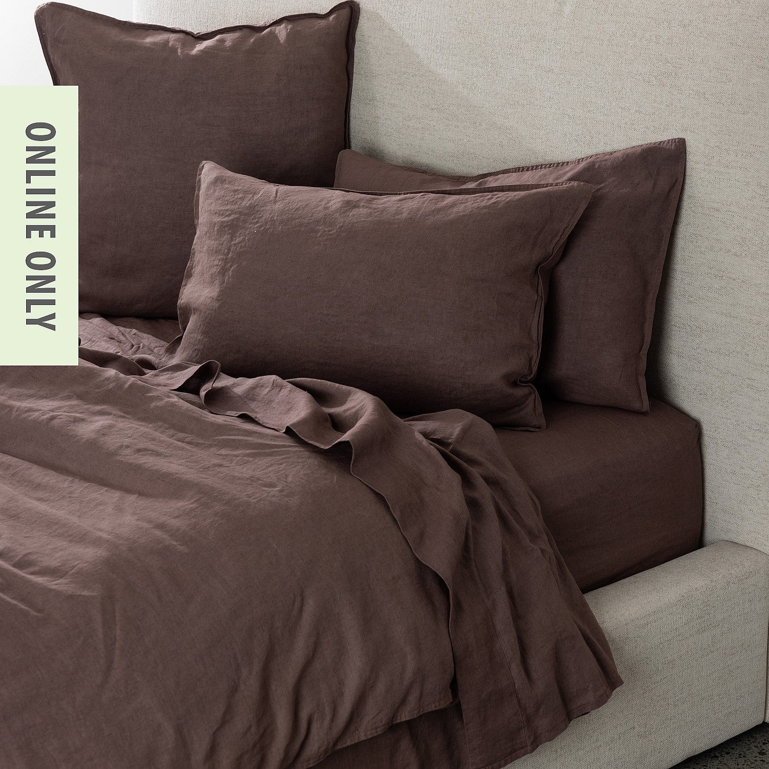 Ecoanthology 100% French Flax Linen Flat Sheet