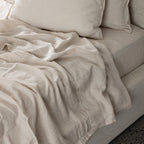 Ecoanthology 100% French Flax Linen Flat Sheet