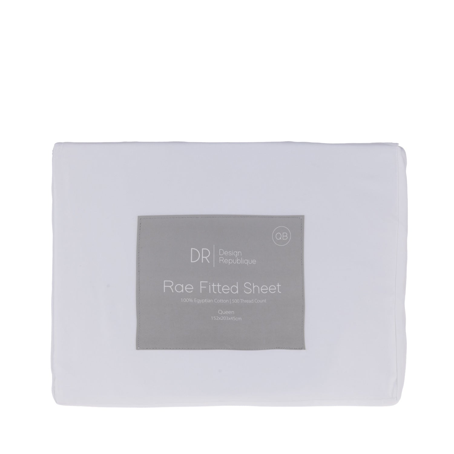 Design Republique Rae Cotton 500TC Fitted Sheet
