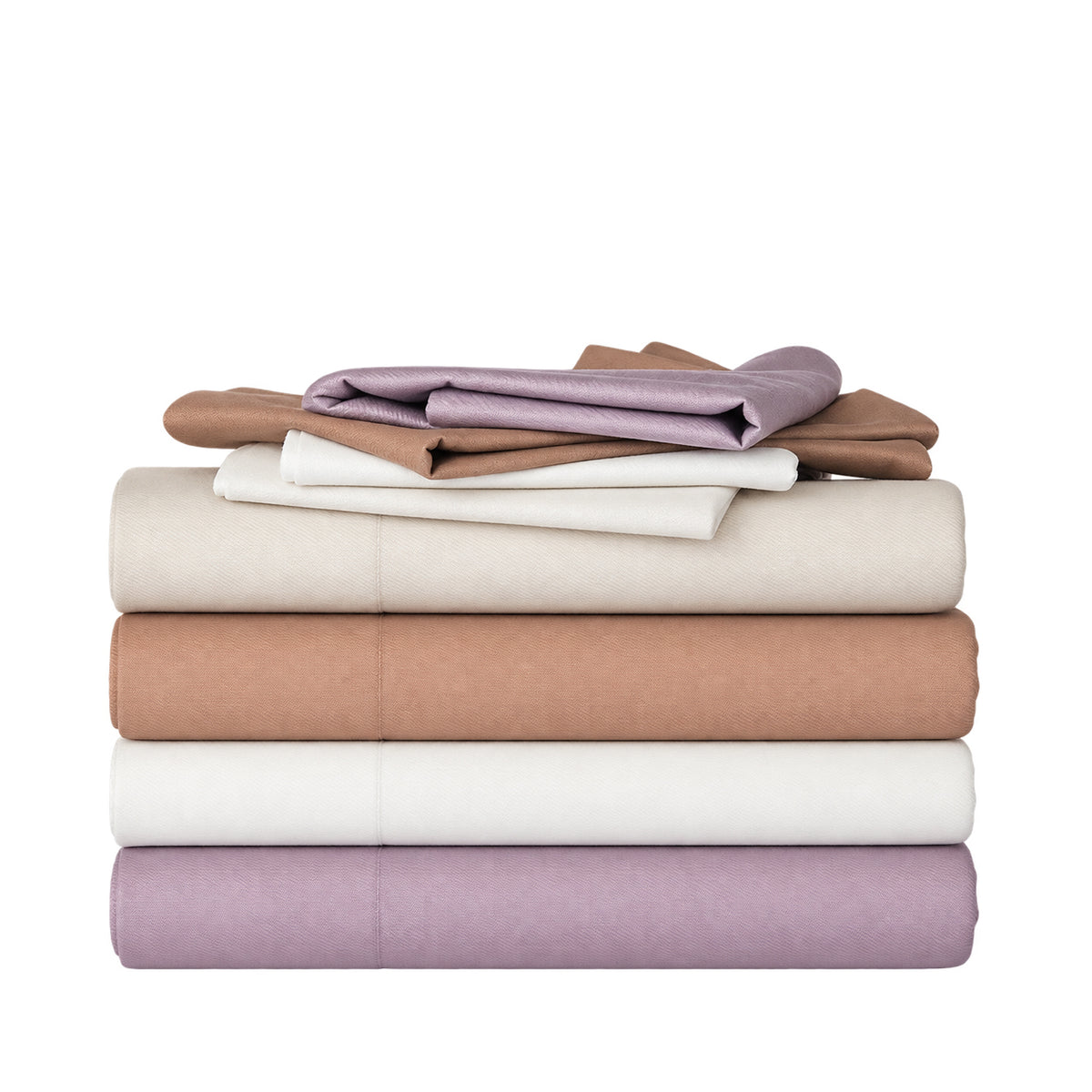 Double Stack Socks Fieldcrest Noah 500TC 100% Cotton Sheet Set | Bed Bath & Beyond NZ