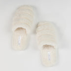 Solace Alexis Channel Faux Fur Slippers