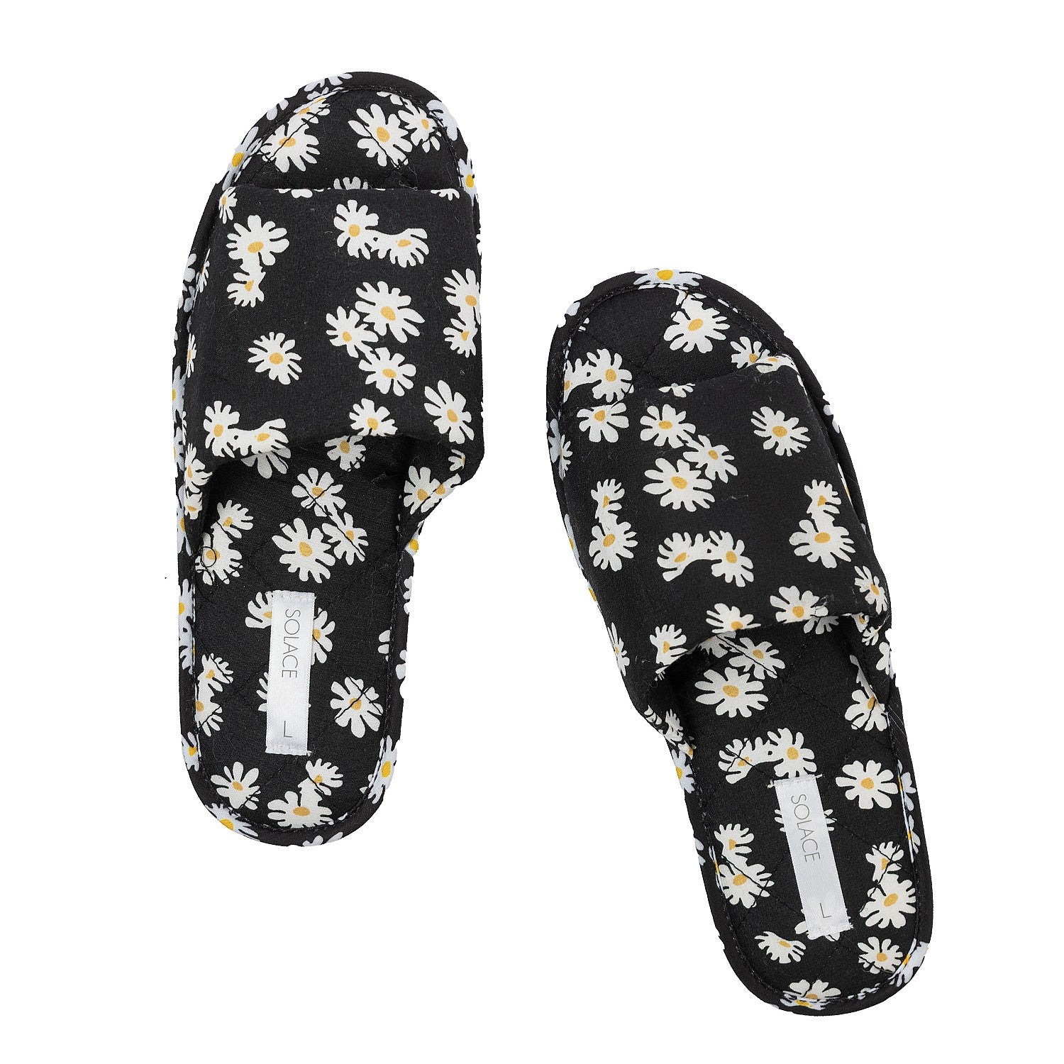 Solace Daisy Quilted Slippers