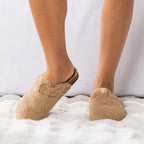 Simple & Sunday Lounge Sherpa Slipper Slide