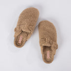 Simple & Sunday Lounge Sherpa Slipper Slide