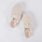 Simple & Sunday Lounge Sherpa Slipper Slide
