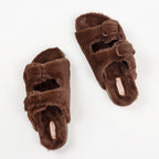 Simple & Sunday Lounge Faux Fur Slipper Slide