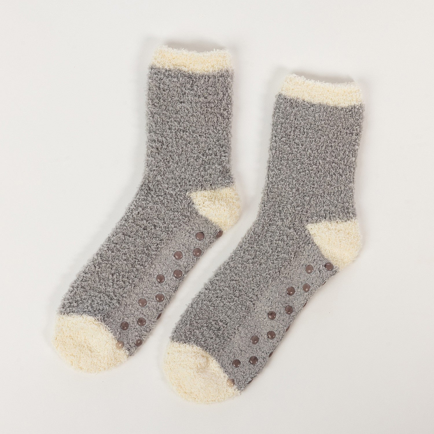 bb&b Sleep Classic 2 Pack Check & Grey Bed Socks
