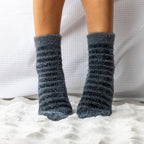 bb&b Classic Chenille Stripe Bed Sock