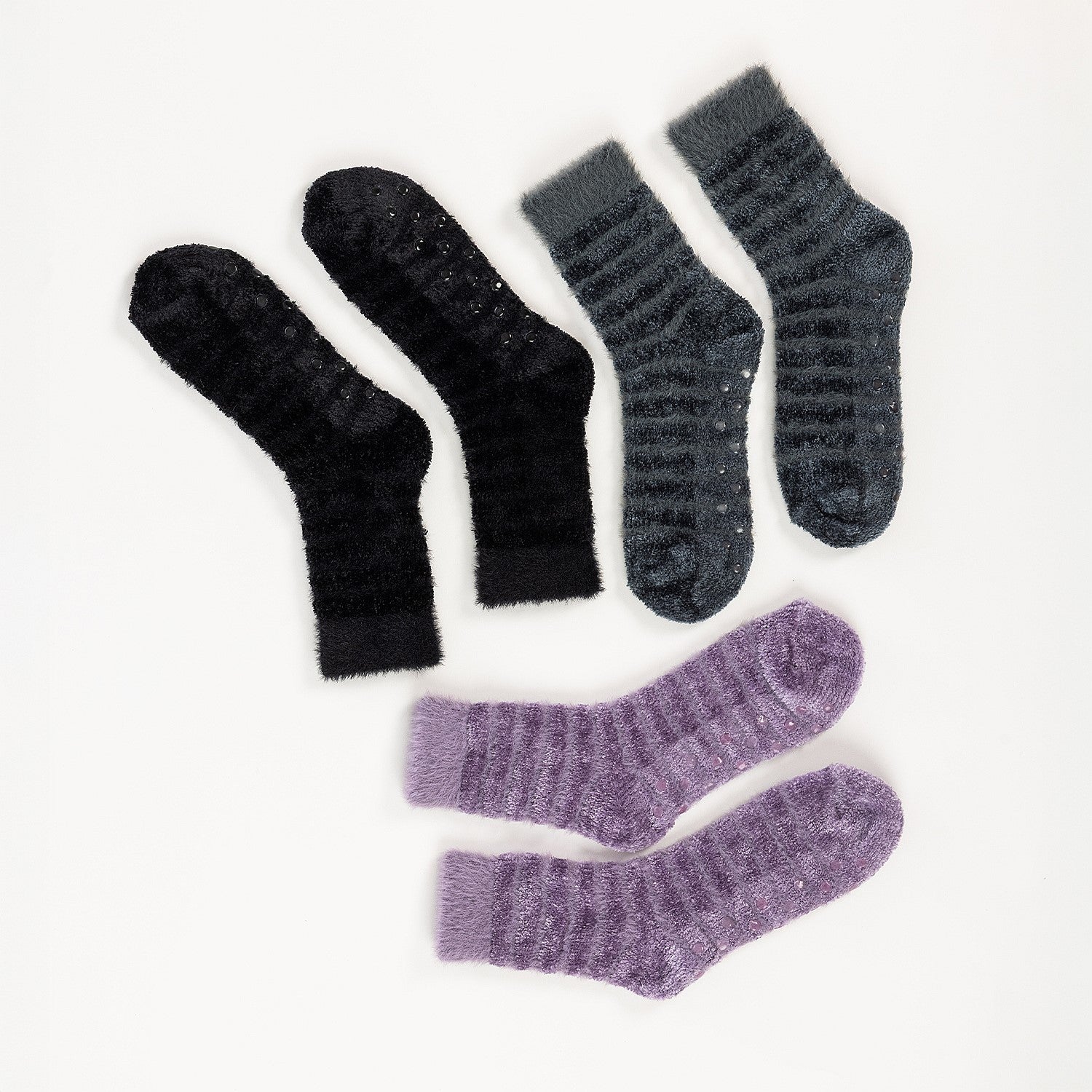 bb&b Classic Chenille Stripe Bed Sock