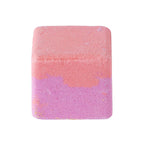 Grace & Gild Fun Double Layer Square Bath Bomb Pink Clay 50g