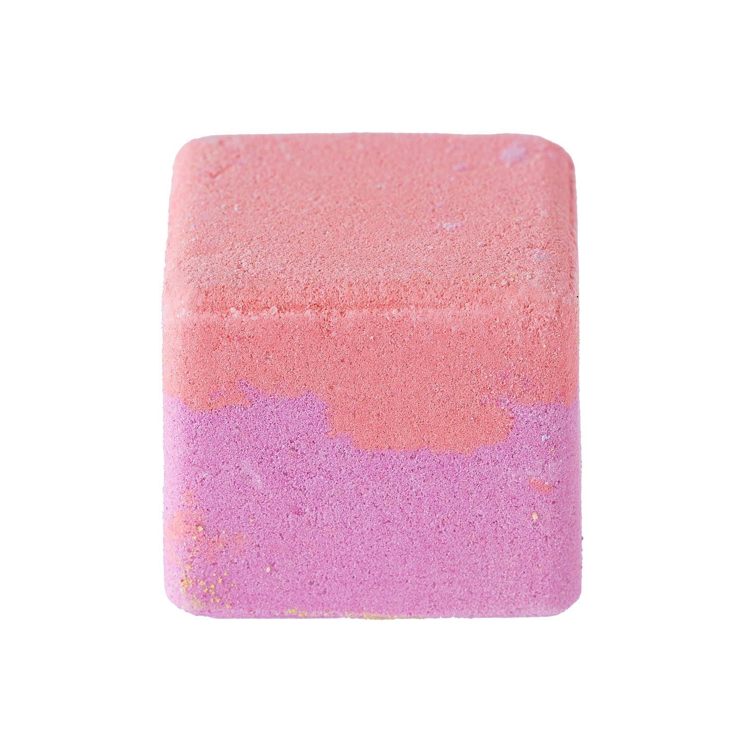 Grace & Gild Fun Double Layer Square Bath Bomb Pink Clay 50g
