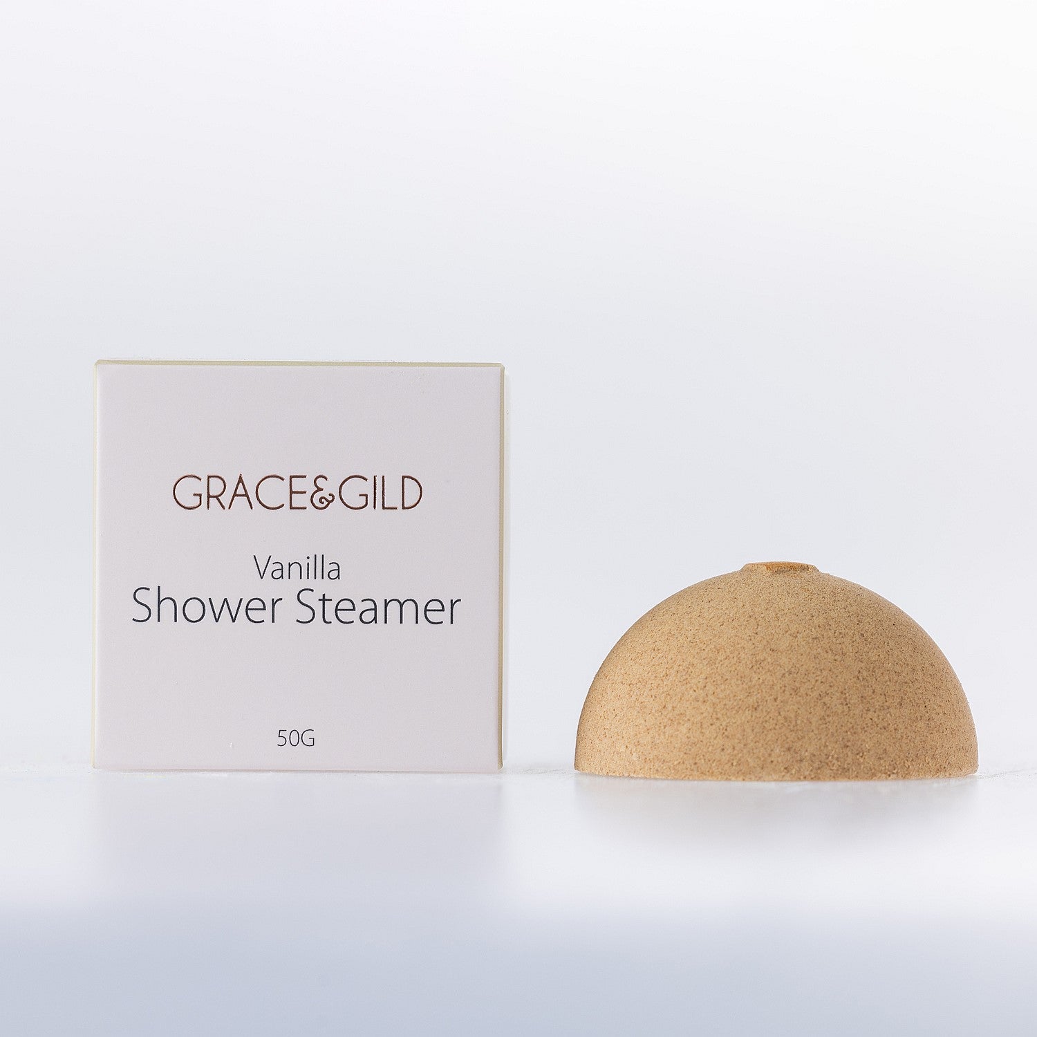 Grace & Gild Shower Steamer 50g Vanilla