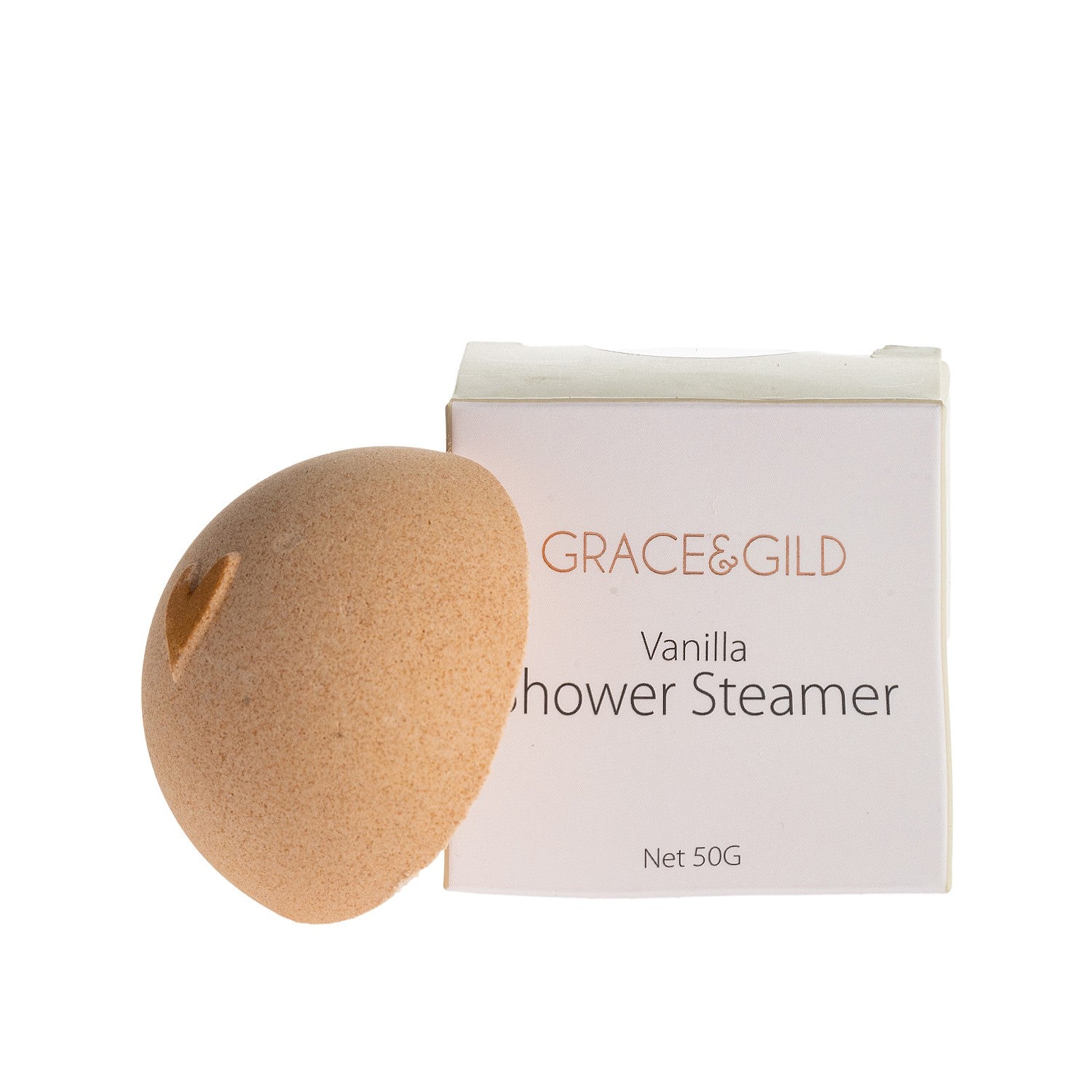 Grace & Gild Shower Steamer 50g Vanilla
