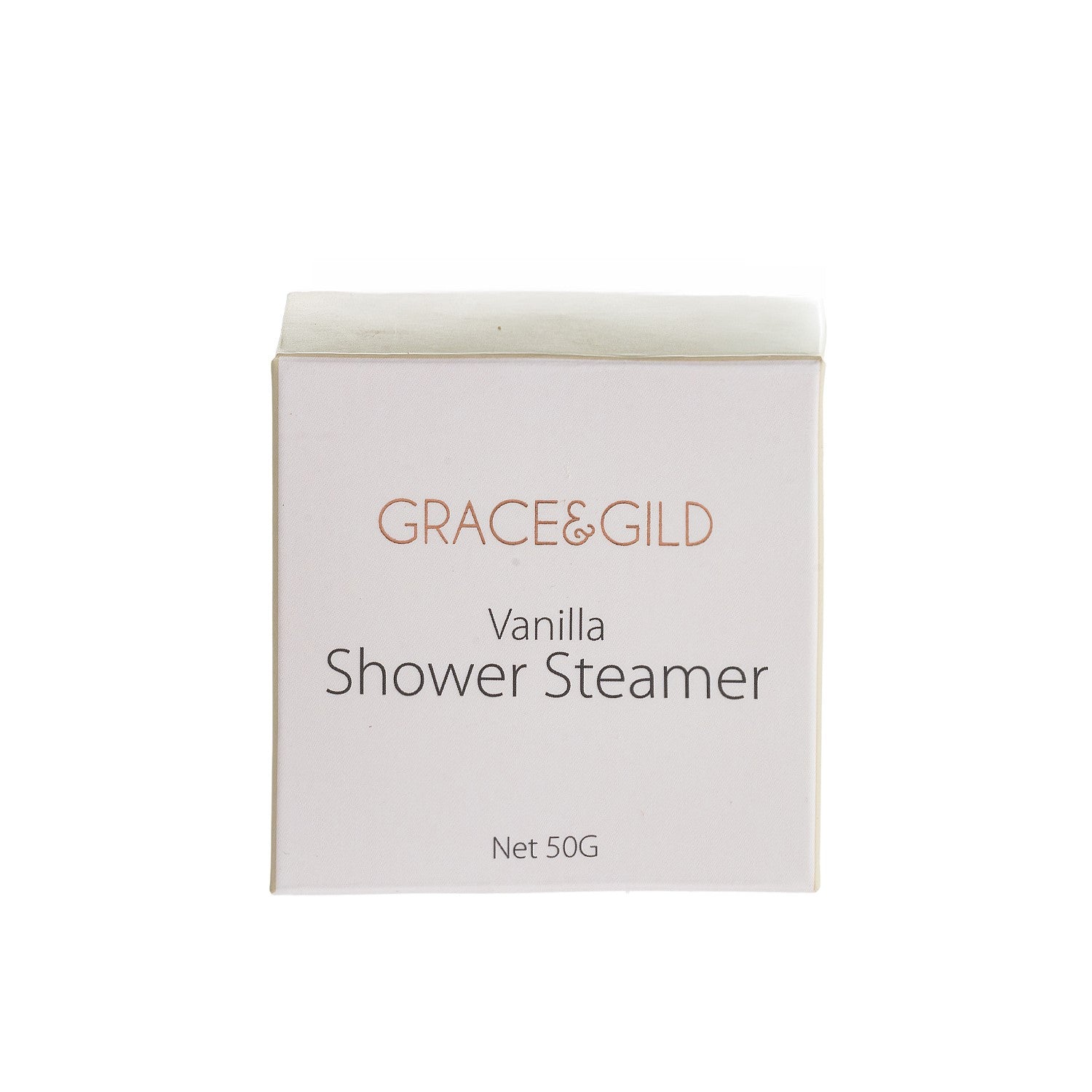 Grace & Gild Shower Steamer 50g Vanilla