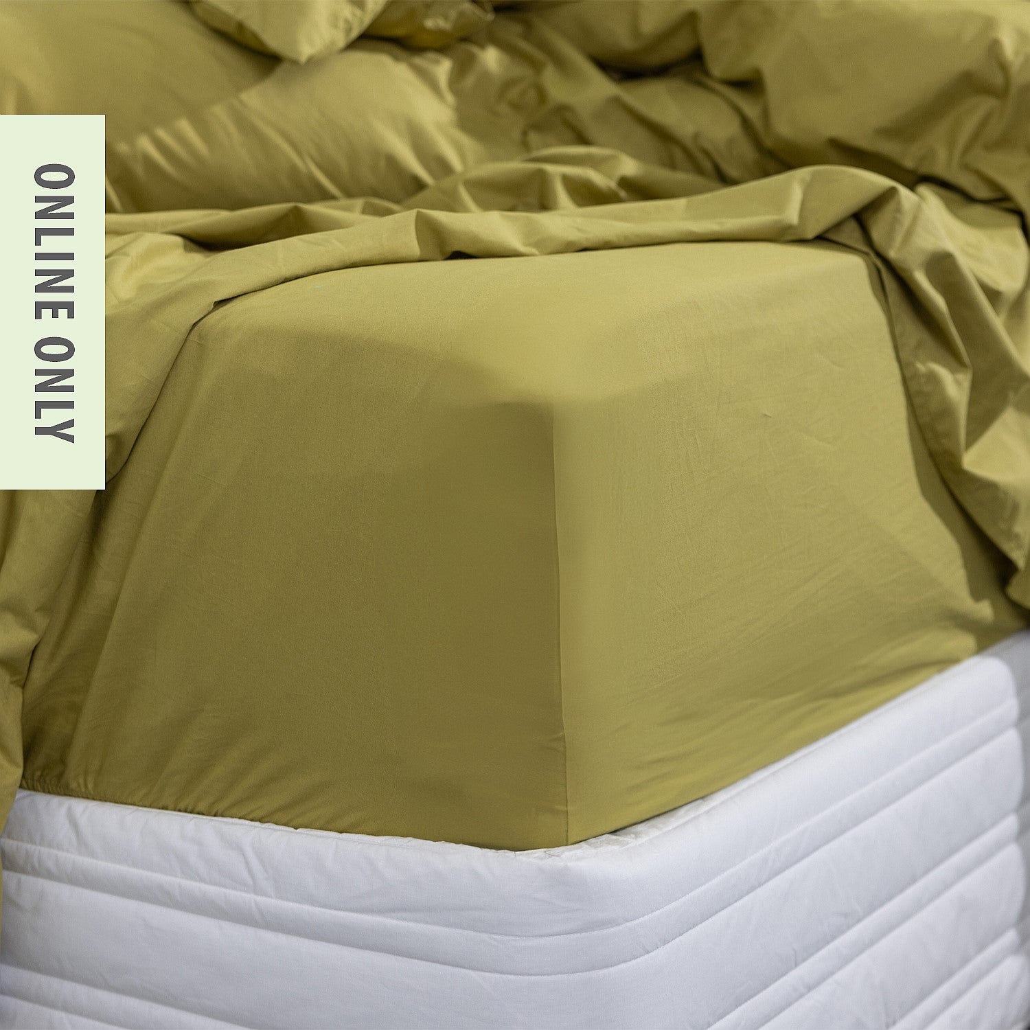 Design Republique Portia Washed Cotton Fitted Sheet