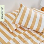 Design Republique Ariana Stripe Cotton Sheet Set