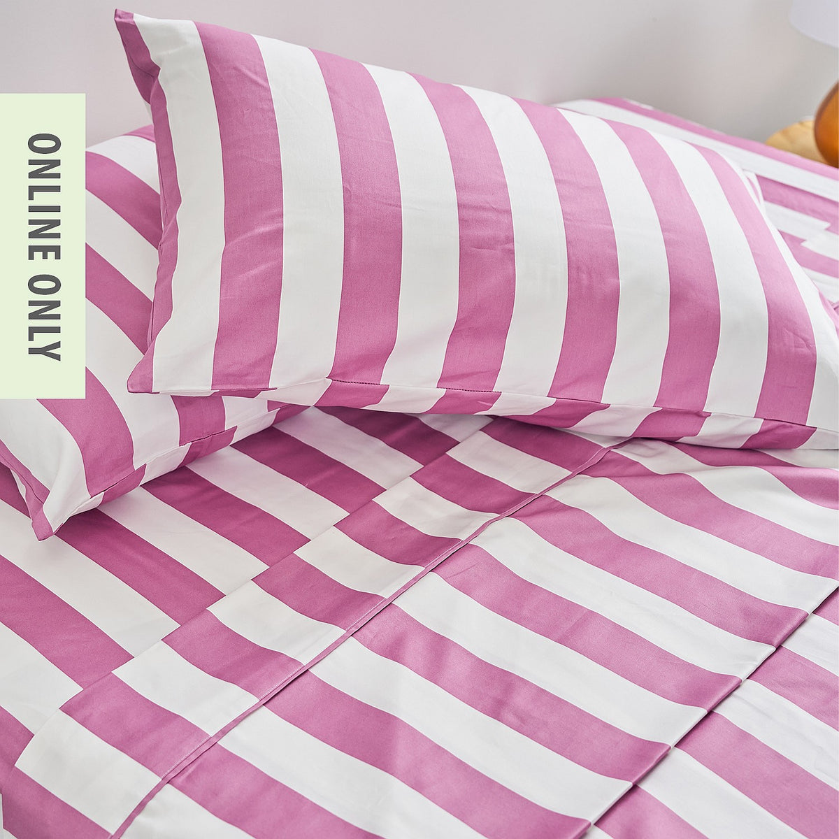 Design Republique Ariana Stripe Cotton Sheet Set