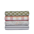 Hush Printed Flannelette Flat Sheet