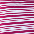 Gracious Living Multi Stripe Print Pillowcase Pair 100% Cotton