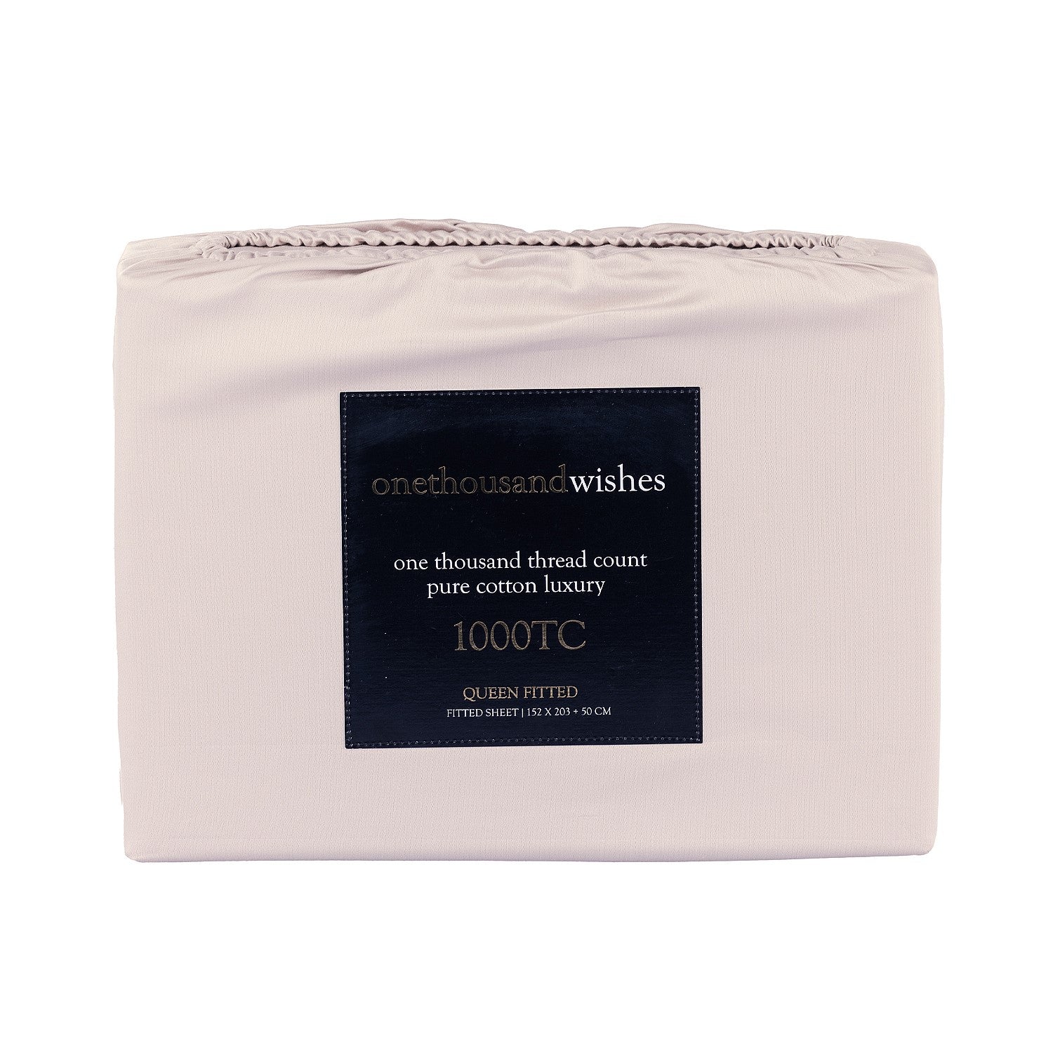 One Thousand Wishes 1000TC Cotton Fitted Sheet
