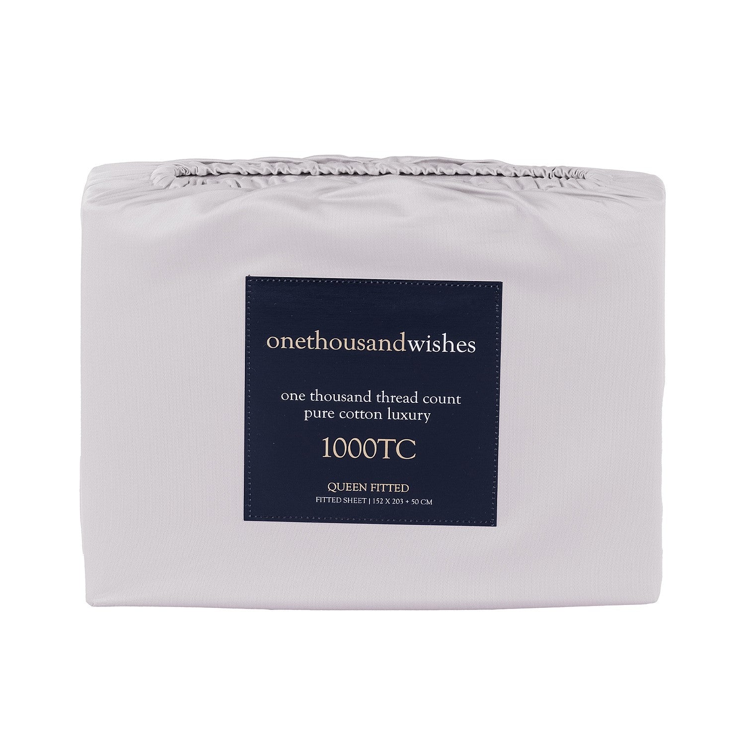 One Thousand Wishes 1000TC Cotton Fitted Sheet