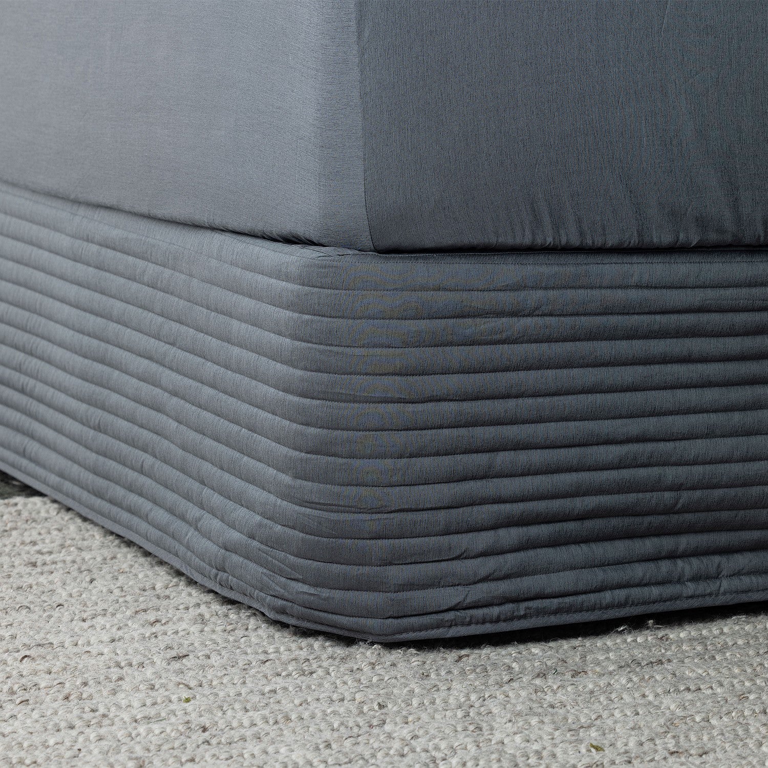 Home Co. Bamboo Blend Quilted  Valance