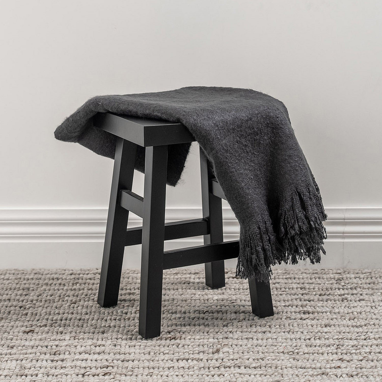 Design Republique Ari Faux Mohair Throw