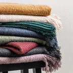 Design Republique Ari Faux Mohair Throw