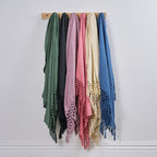 Home Co. Penny Cotton Slub Throw