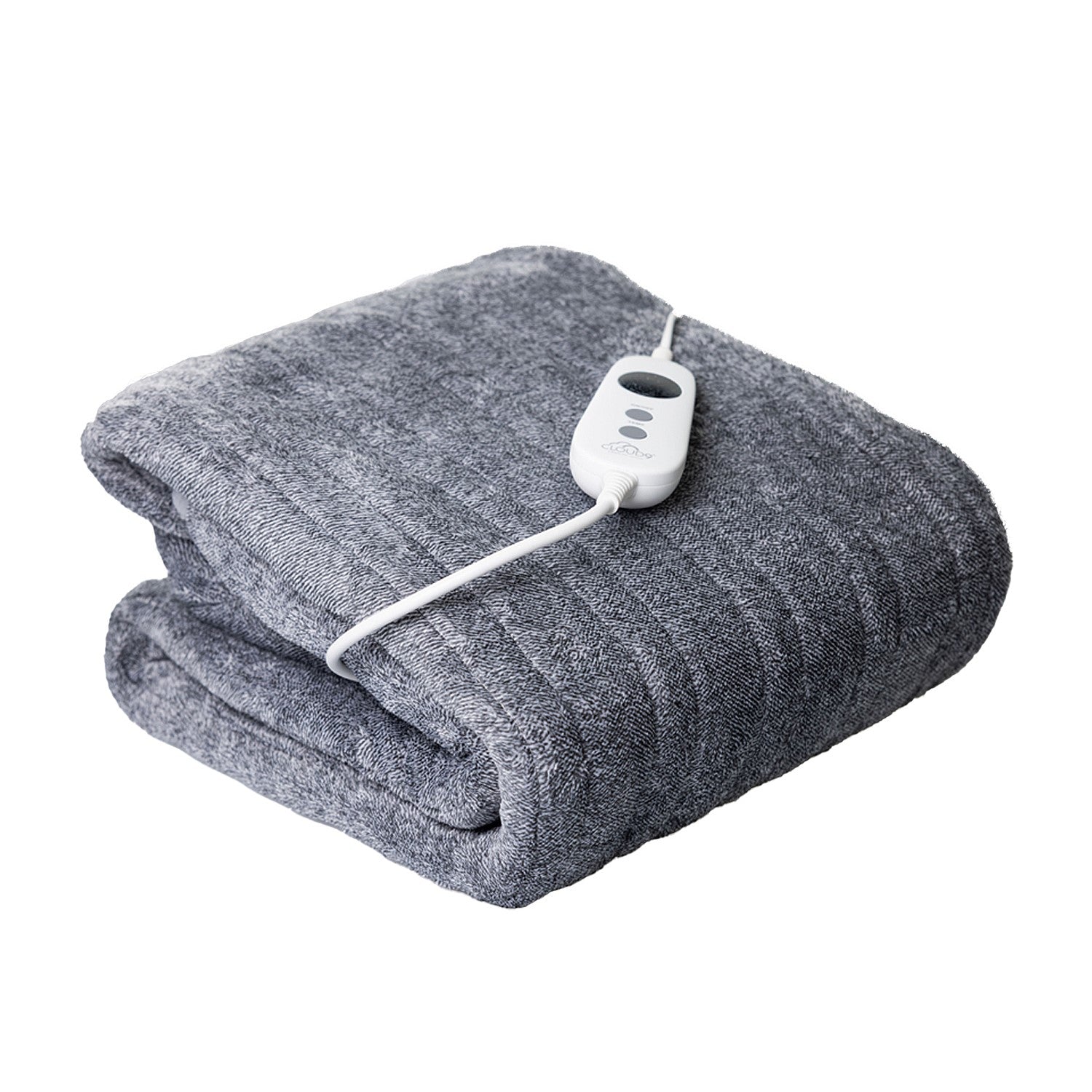 Cloud 9 Super Soft Melange Electric Heated Throw