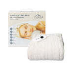 Cloud 9 Super Soft Melange Electric Heated Throw